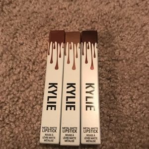 Kylie Cosmetics Heir, King K, and Reign Glosses